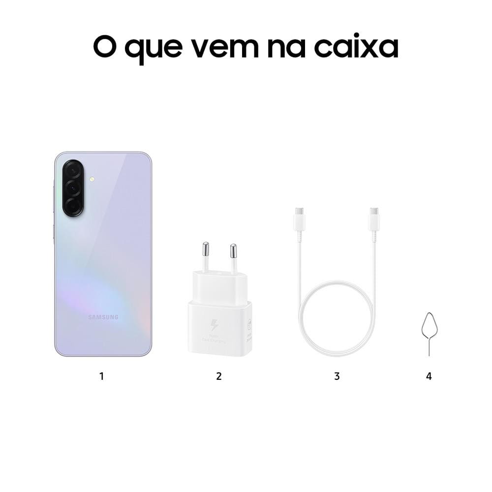 Smartphone Samsung Galaxy A36 5G Violeta | Casas Bahia
