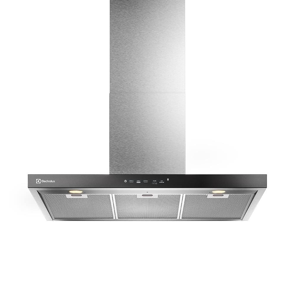 Coifa de Parede Electrolux CE9TF Experience com Inteligência Artificial e Alto Poder Sucção Inox - 90cm
