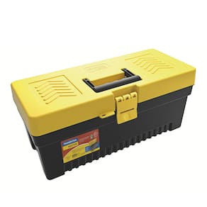Caixa Plástica para Ferramentas 17" Tramontina Master com Organizador Plástico 16"