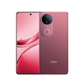 Smartphone JOVI V50 5G Vermelho Âncora 512GB, 12GB RAM, Snapdragon 7 Gen3, Tela 6.77” Amoled 120Hz, Câmera Dupla 50MP, Android 15 e IP69
