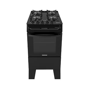 Fogão Itatiaia 4 Bocas Electra Glass Plus com Mesa de Vidro e Acendimento Automático Bivolt – Preto