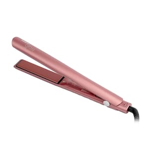 Prancha Taiff Gloss Rose Visor LED Cerâmica 5 Temperaturas Bivolt