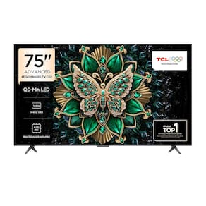 Smart TV 75" TCL C6K Premium 4K QD-Mini LED com Sistema Operacional Google TV, Dolby Vision IQ, Atmos, Subwoofer, HDR10+, 144Hz VRR e Comando de Voz