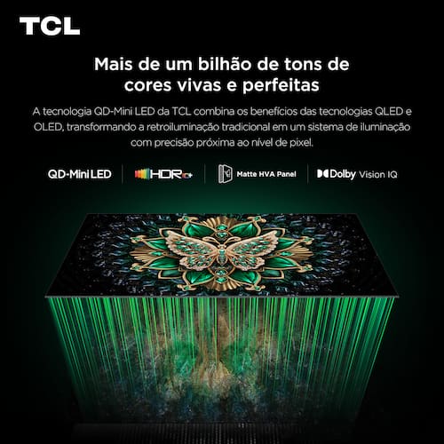Smart TV 55” TCL 55C6K 4K | Casas Bahia