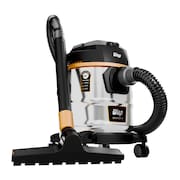 Aspirador de Pó e Água Wap GTW 1600W 12L com Função Sopra Folhas – Inox/Preto/Amarelo