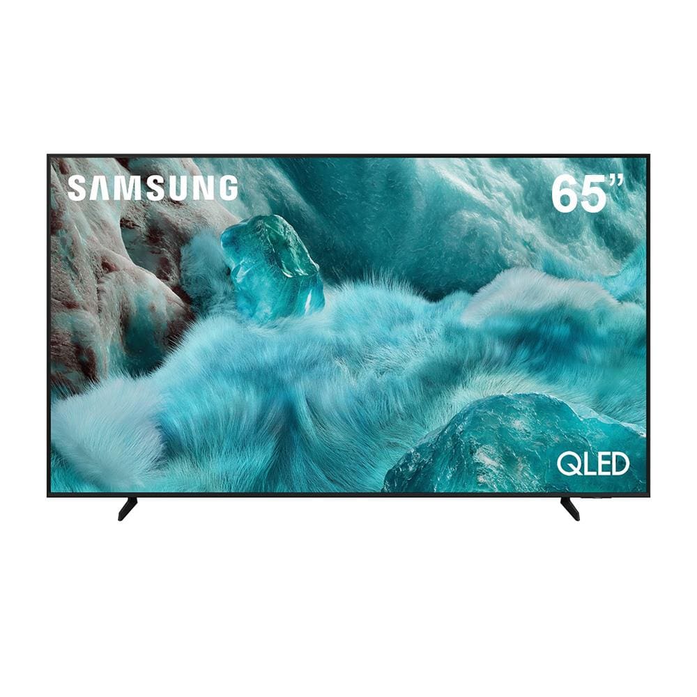 Smart TV QLED 65” 4K Samsung QN65Q7FAAGXZD, Vision AI, Processador com AI, Xbox Cloud Gaming, Controle por Gestos, Art Store, Alexa, Wi-Fi e Bluetooth