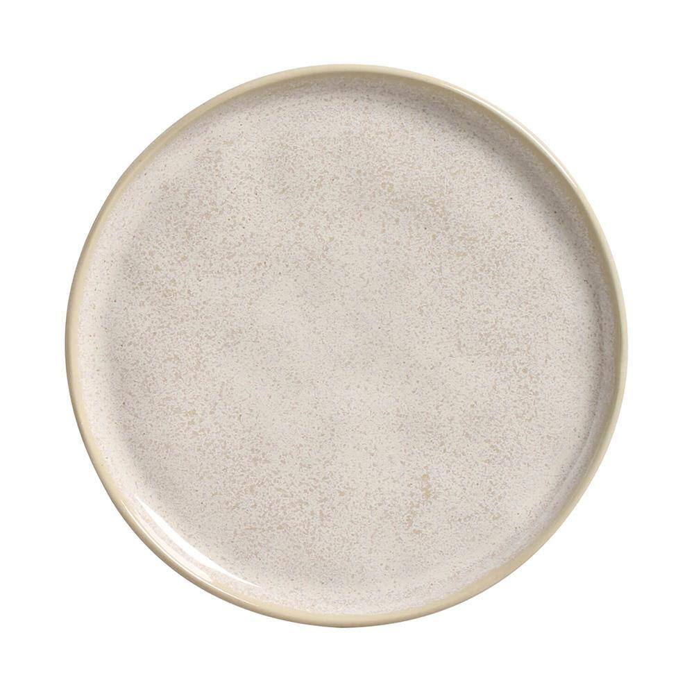 Prato de Sobremesa Porto Brasil Bio Latte Off White