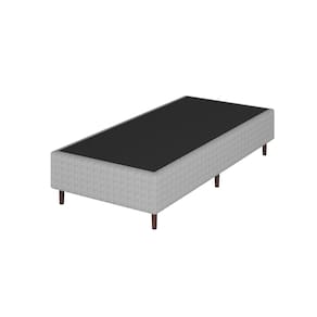 Base Cama Box Solteiro Umaflex Loreto A26 Cinza