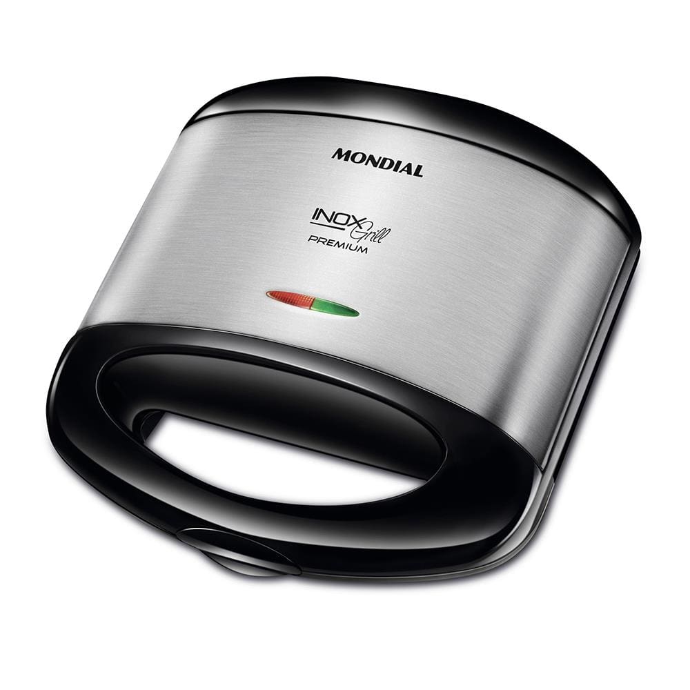 Sanduicheira Mondial Grill S-07 - Preto/Inox
