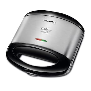 Sanduicheira Mondial Grill S-07 - Preto/Inox