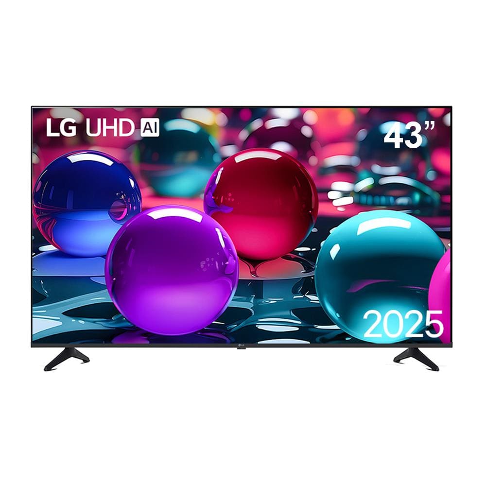 Smart TV 4K LG 43" UHD 43UA7500PSA com AI Alexa Chromecast Integrado Netflix Otimizador de Jogos