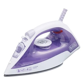 Ferro a Vapor Black&Decker FX1050 1200W Base Antiaderente Spray Frontal Cabo Giratório
