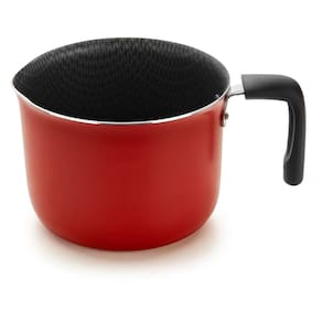 Leiteira Multiflon Gourmet 10cm Antiaderente 800ml Vermelha