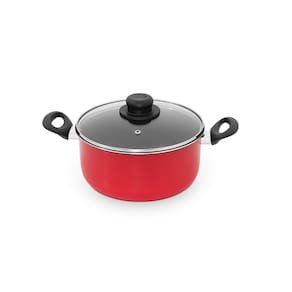 Caçarola Multiflon Gourmet 26cm Ultra 7 Camadas Vermelha