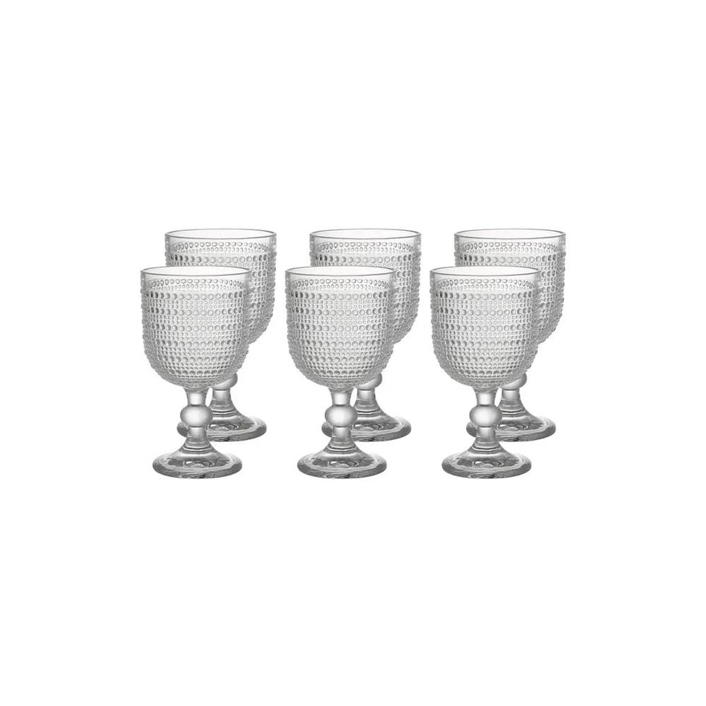 Conjunto de Taças Brinox Haus Concept Esfera 360ml 6 Peças Vintage Vidro