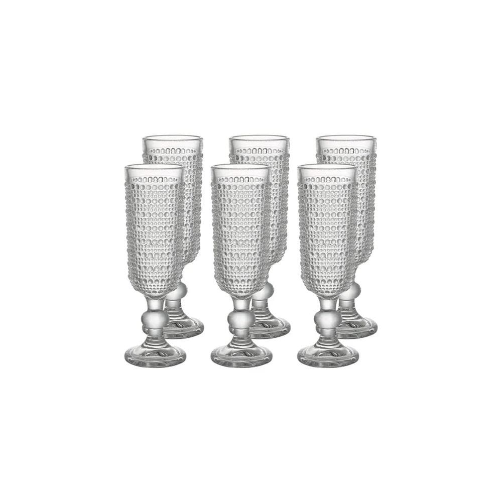 Conjunto de Taças para Espumante Brinox Haus Concept Esfera 150ml 6 Peças