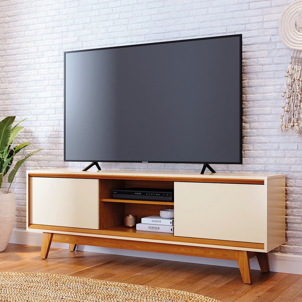 Estante Bancada Madetec Atlas 164cm Para TV até 65