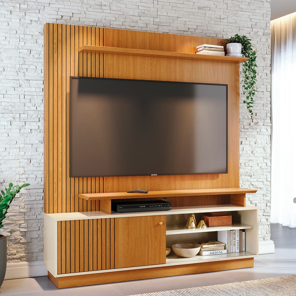 yureru_010 様　ラテ1点 Estante Home Theater Madetec Ares 160cm | Casas Bahia