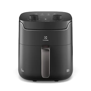 Fritadeira Air Fryer Electrolux EAF40 Rita Lobo 5,6L Efficient 1400W Antiaderente Desligamento Automático Econômica Cinza
