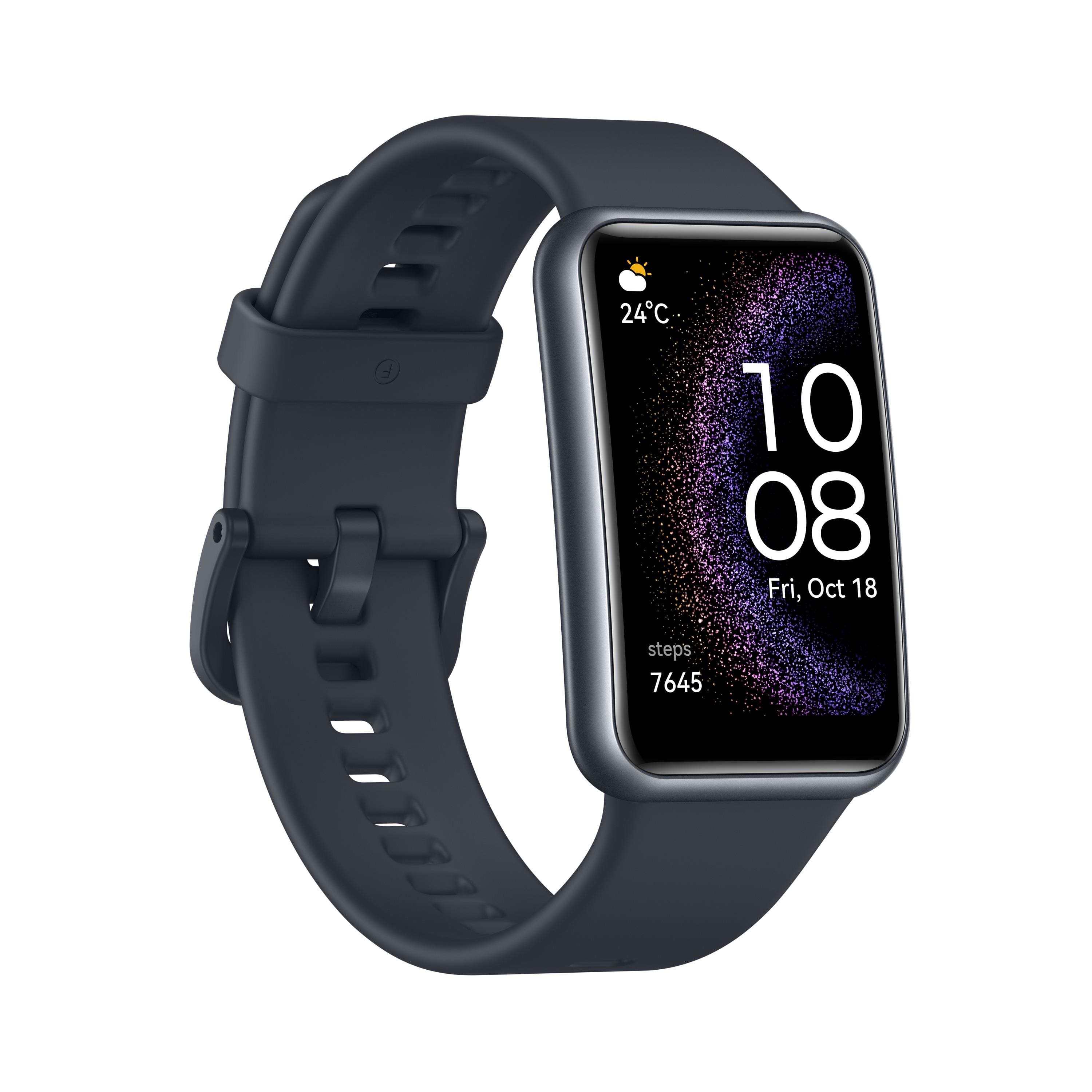 Smartwatch Huawei Watch Fit SE AMOLED 1.64” IP64 4GB Memória Monitor Cardíaco Preto