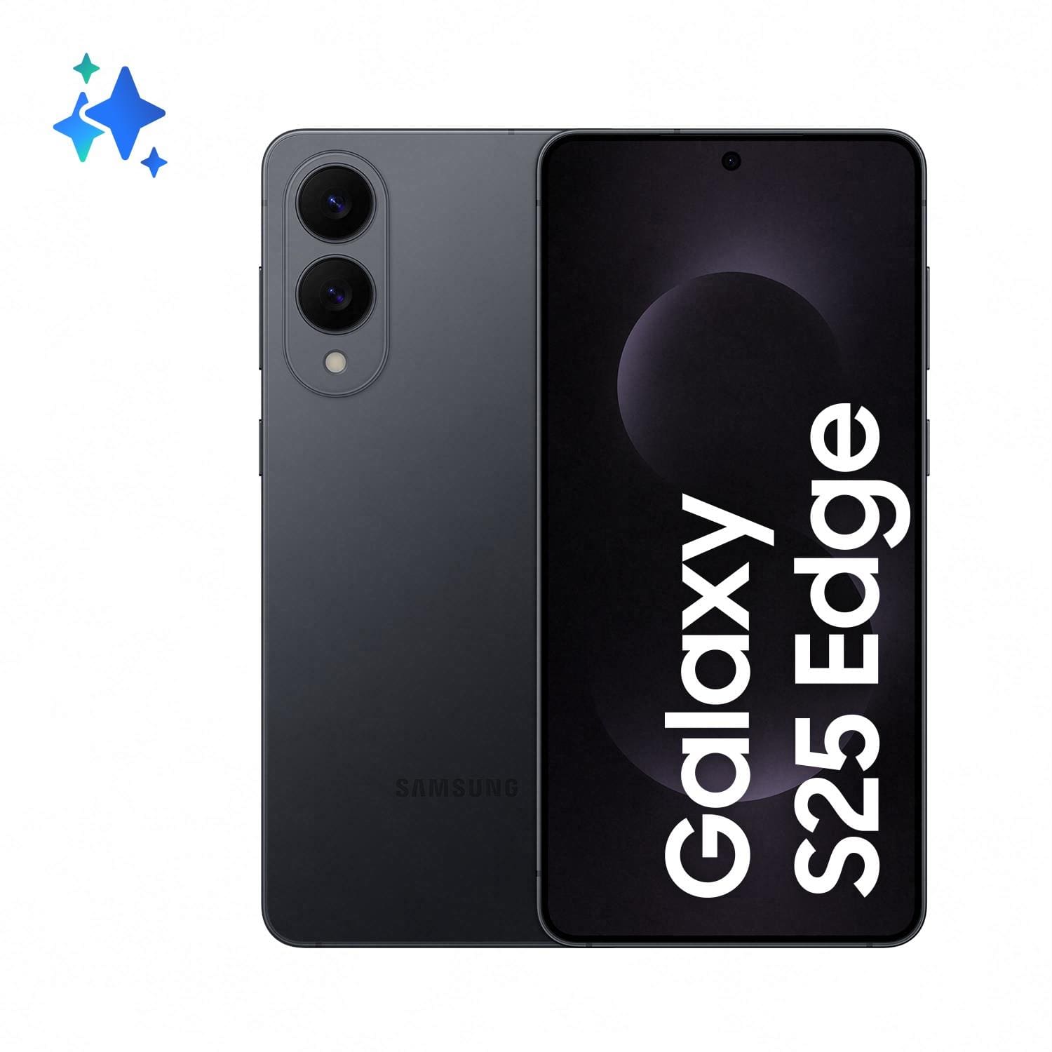 Galaxy s25 Edge 256GB SIMフリー　ブラック Smartphone Samsung Galaxy S25 Edge Tela 6.7