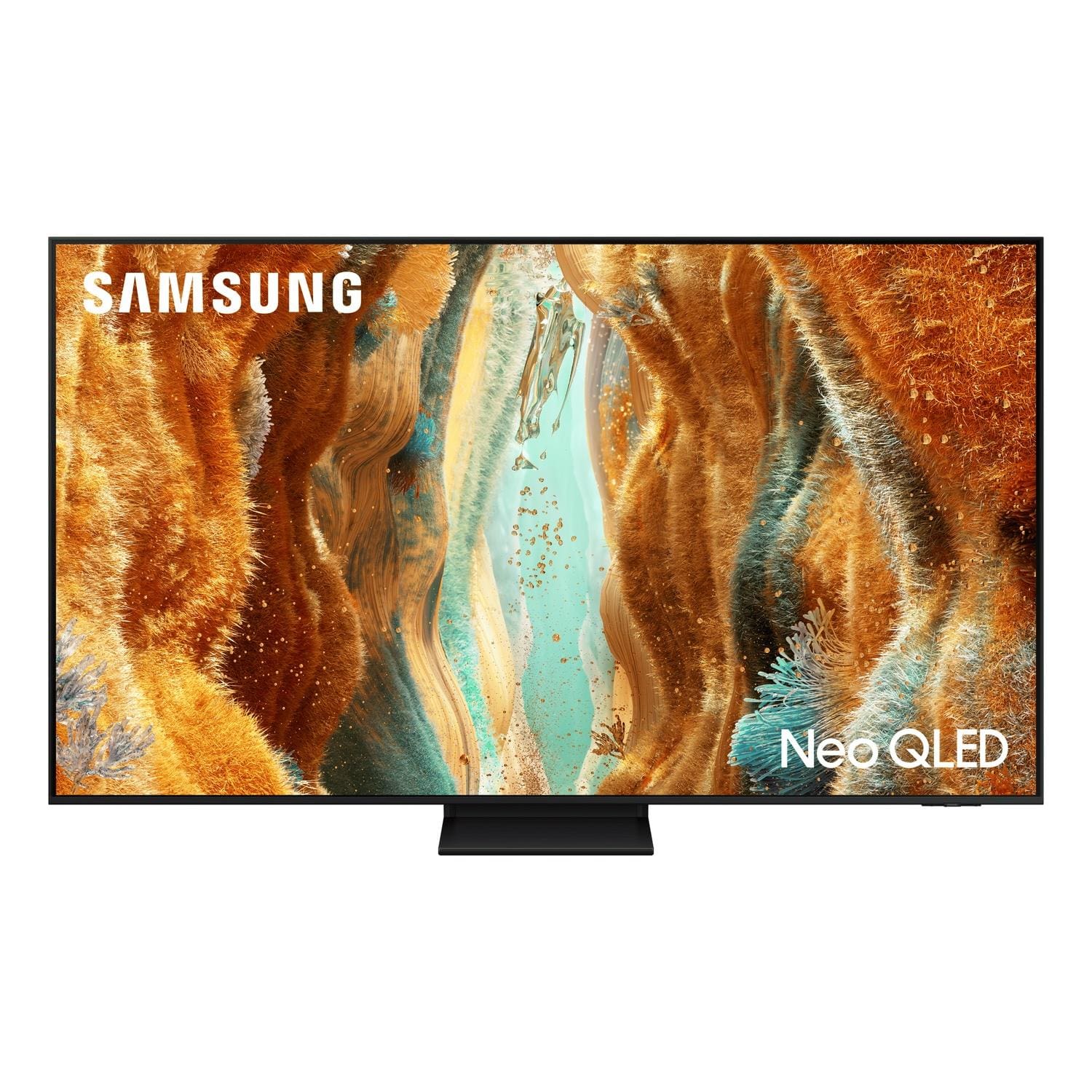 Smart TV 55” 4K Samsung QN70F Neo QLED 144Hz AI Gaming Hub Processador NQ4 AI Gen2 Preto