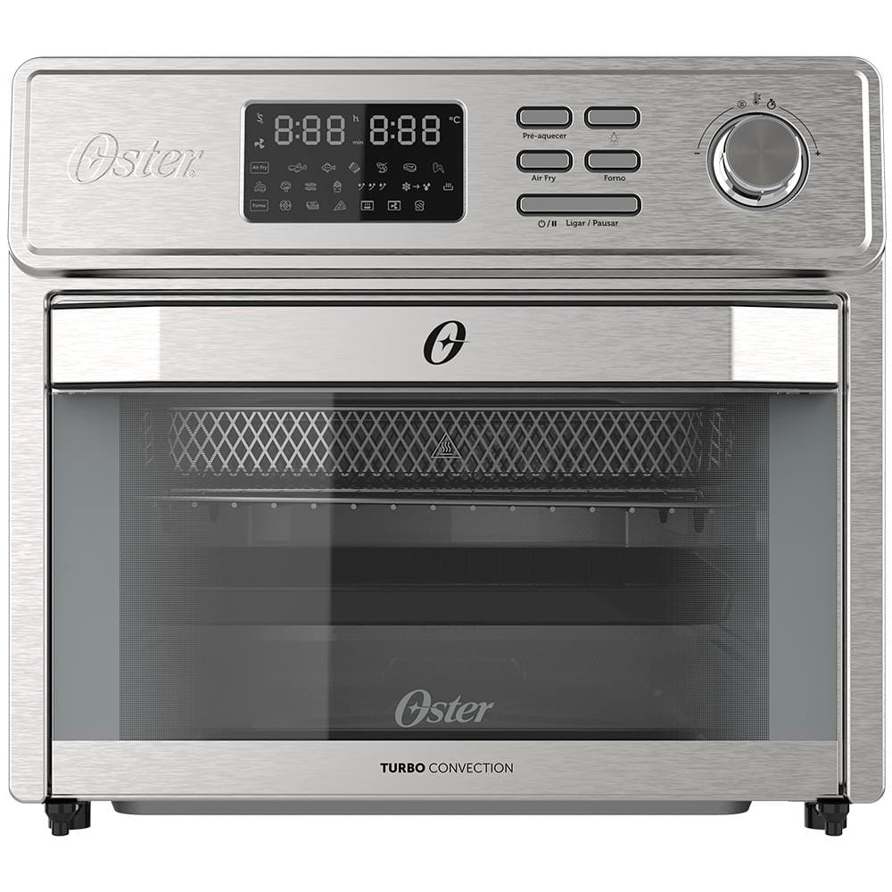 Forno Fryer Multifunções Oster OFOR250 25L 1700W 2 em 1 Forno e Fritadeira Inox - 220V