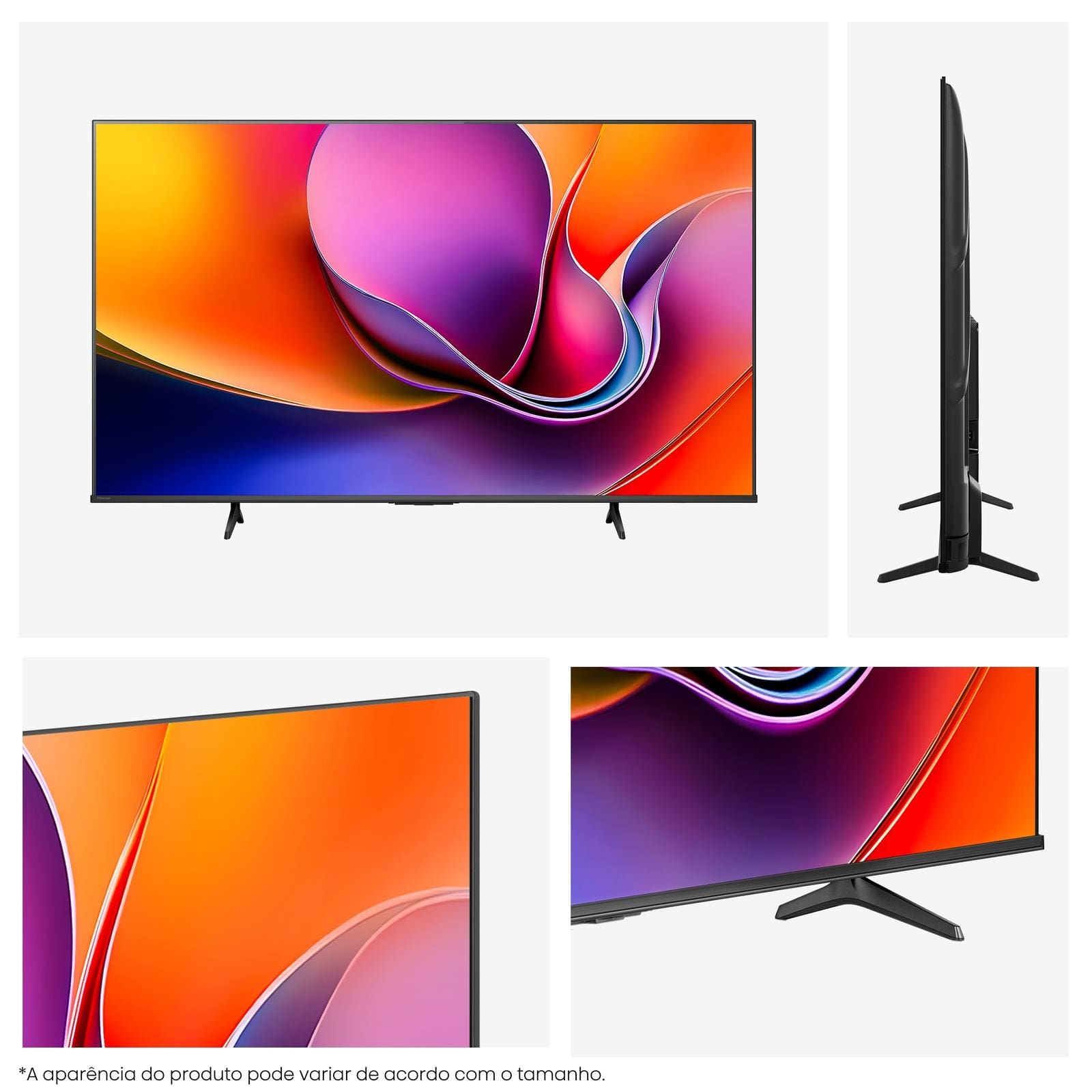 Smart TV 75” 4K Hisense 75A6NV | Casas Bahia