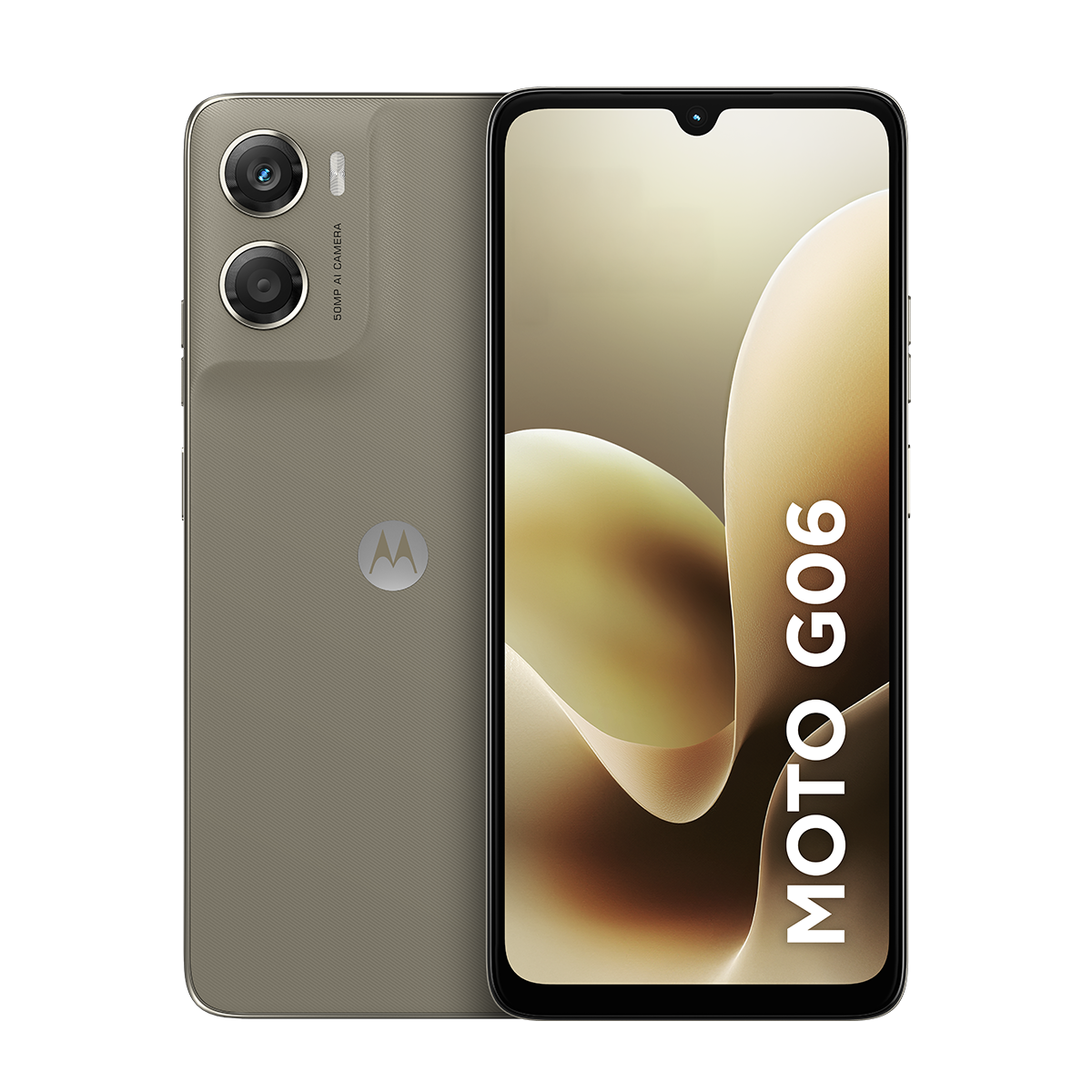 Smartphone Motorola Moto g06 4G Tela 6,9” 256GB Câmera 50MP Bege