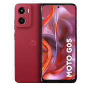 Smartphone Motorola Moto G05 4G Tela 6,7” HD+ 256GB Câmera 50MP Vermelho