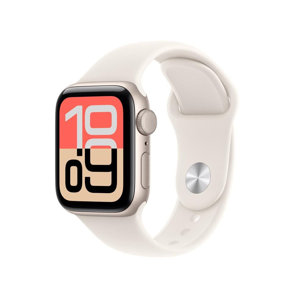 Apple Watch SE 3 GPS 40mm Pulseira Esportiva P/M Estelar