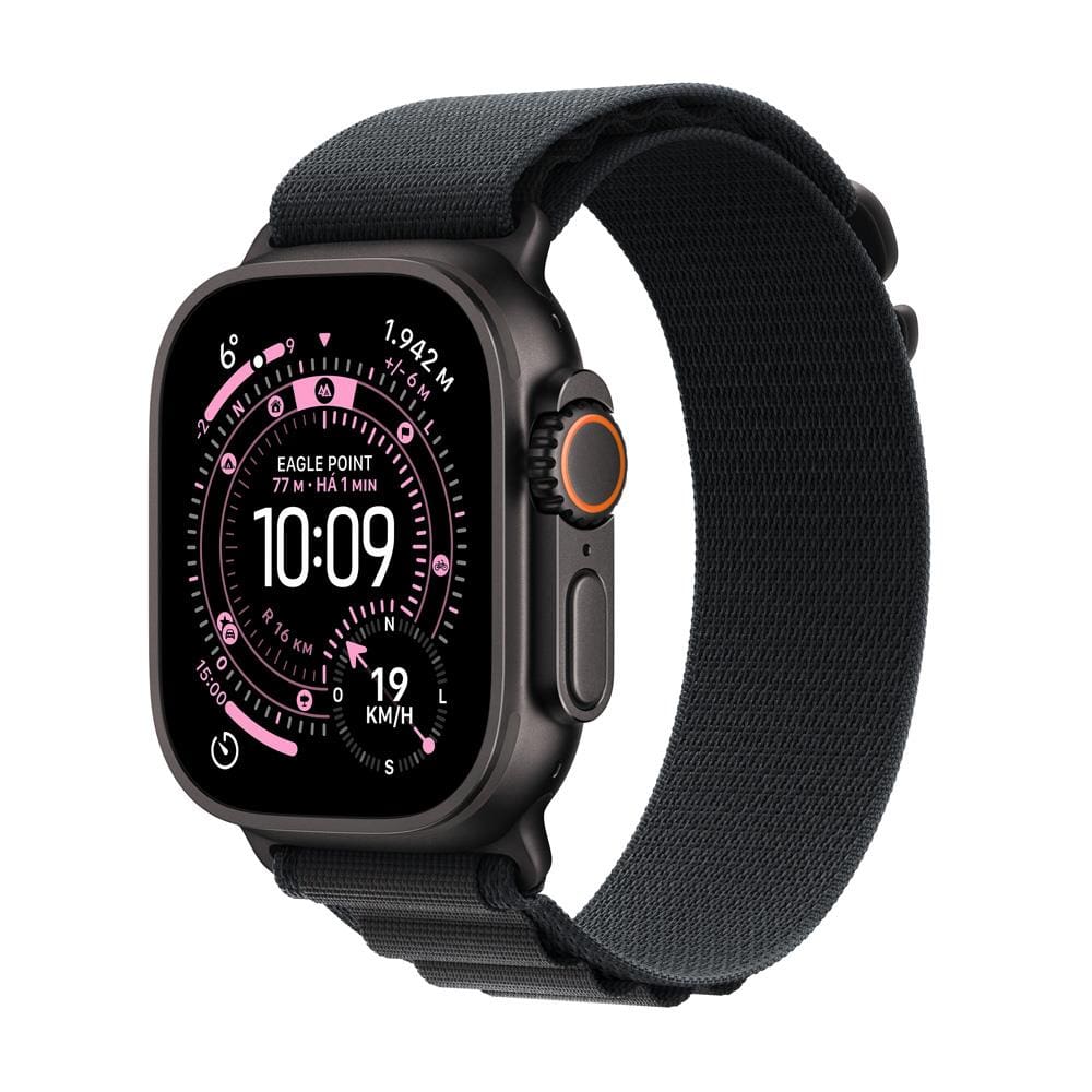 Apple Watch Ultra 3 GPS+ Cellular 49mm Pulseira Loop Alpina Preta
