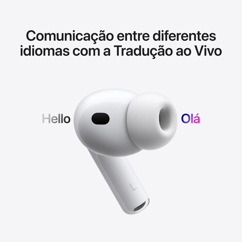 Apple AirPods Pro 3 Branco | Casas Bahia