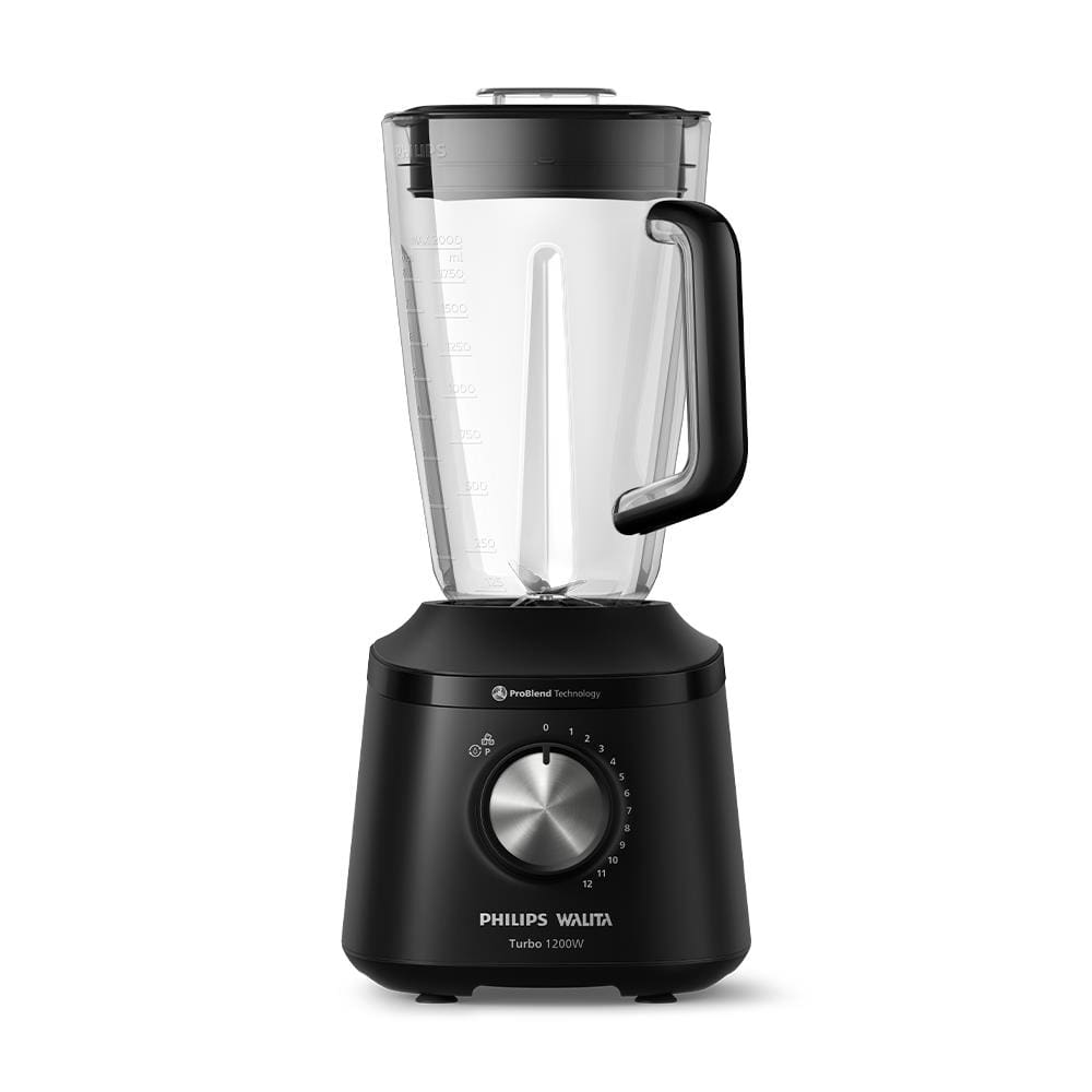 Liquidificador Philips Walita Série 3000 HR2271 1200W 3L 12 Velocidades Preto - 220V