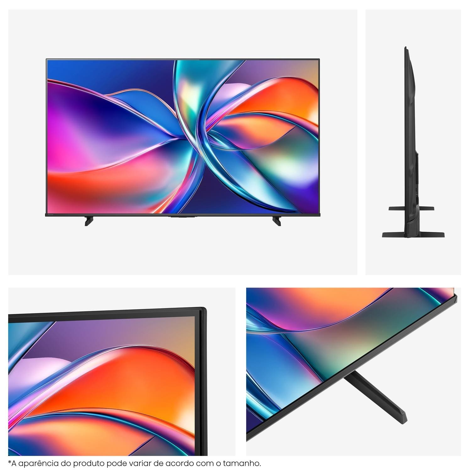 Smart TV 55” 4K UHD Hisense | Casas Bahia