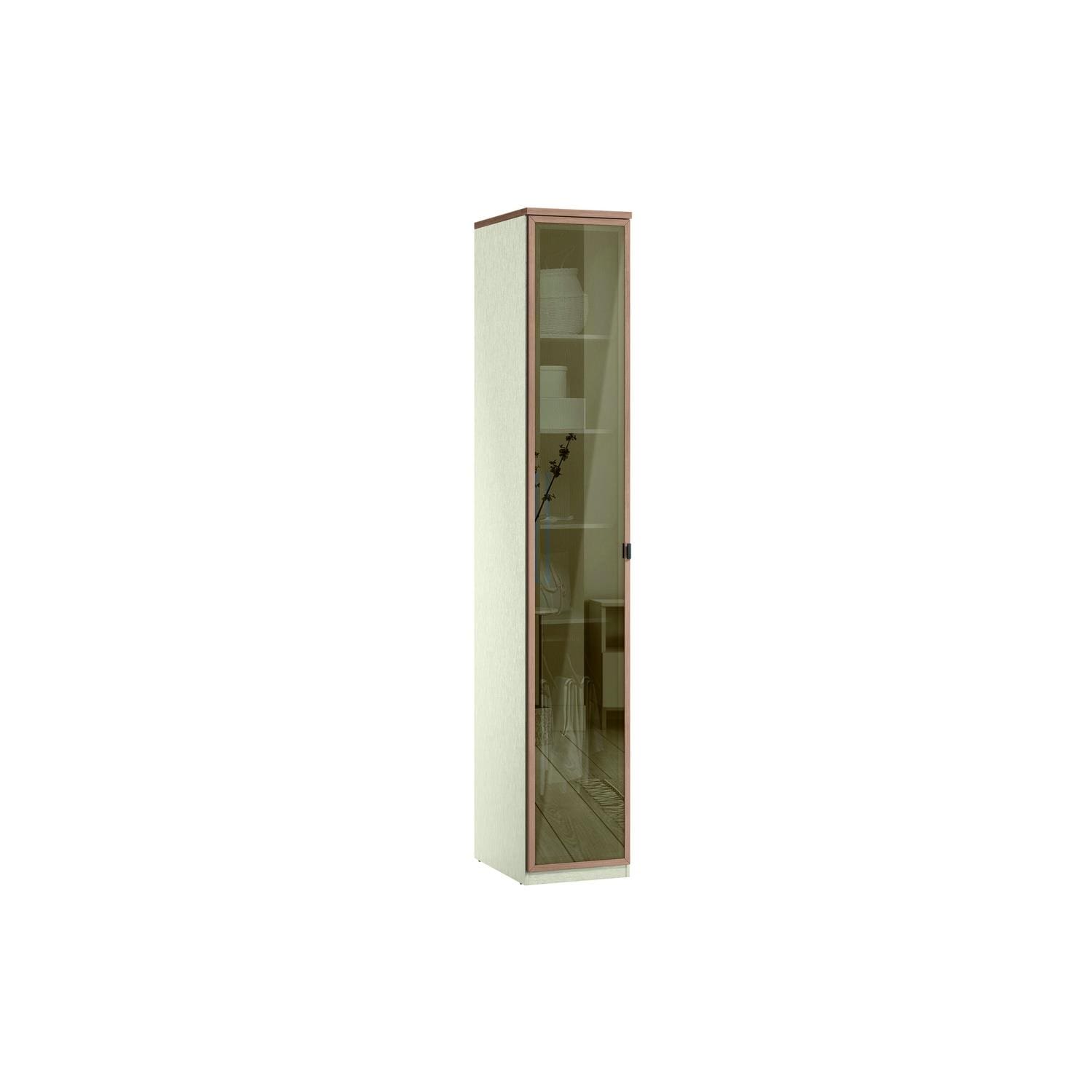 Armário Modulado Santos Andirá Toledo 1 Porta Reflecta 7 Prateleiras 240x40,6cm  - Areia