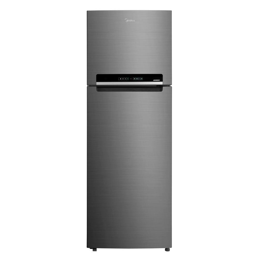 Geladeira Midea Frost Free Duplex 394L Inverter Inox - 220V