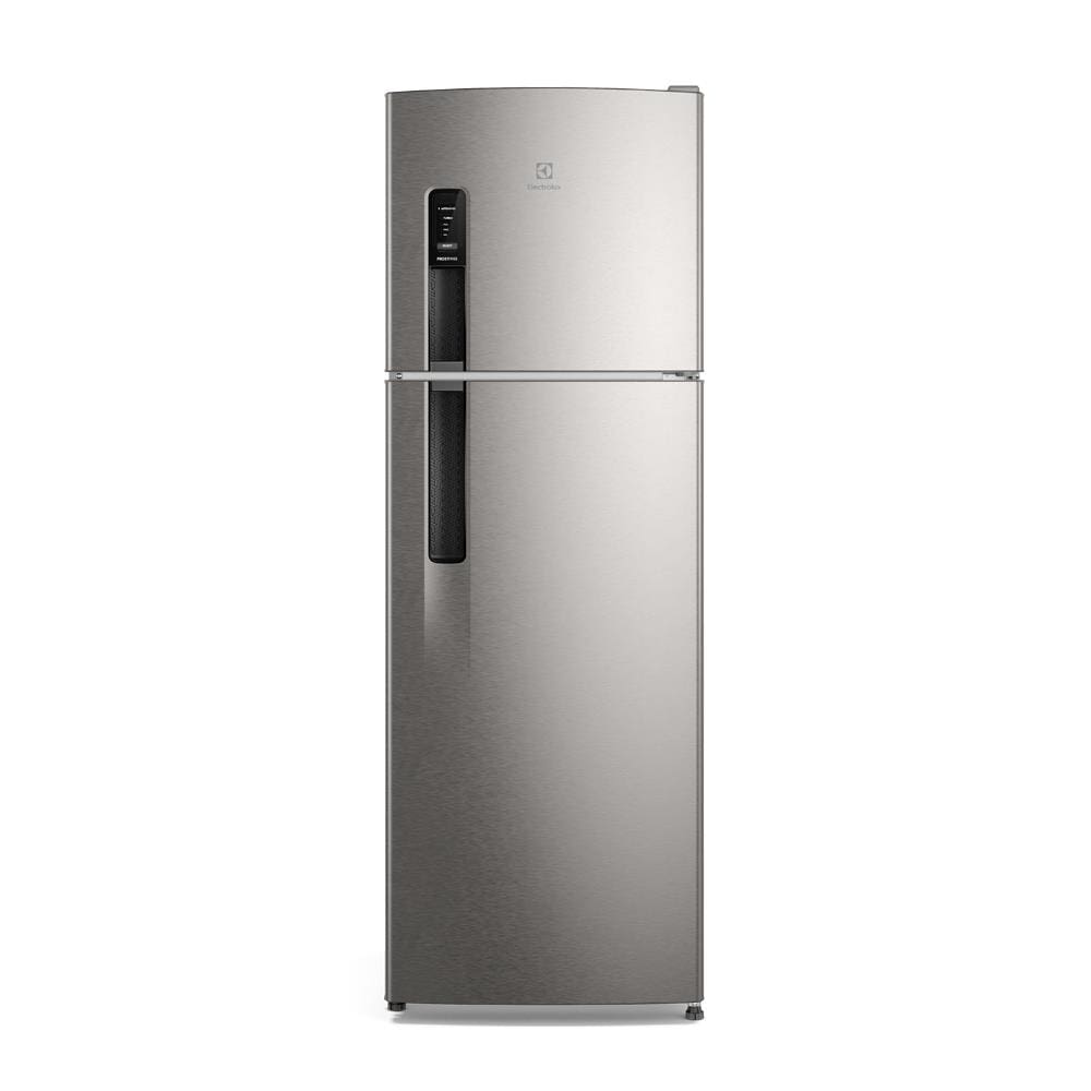 Geladeira Electrolux Frost Free 380L TF41S AutoSense Turbo Freezer Inox Look