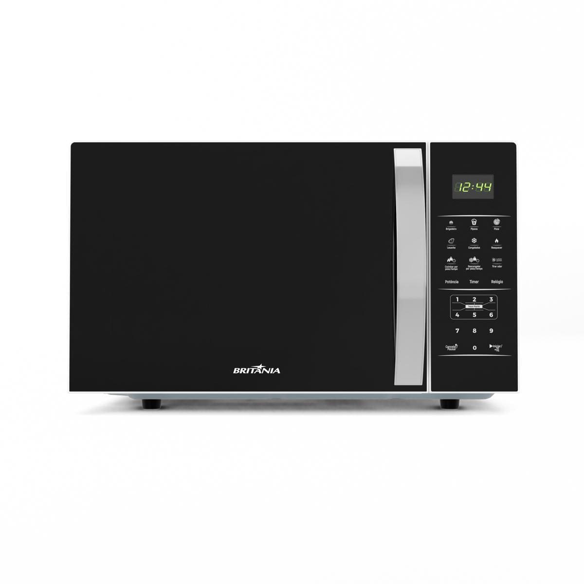 Forno Micro Ondas Britânia BMO38 33 Litros Teclas Fáceis FIT Preto - 220V