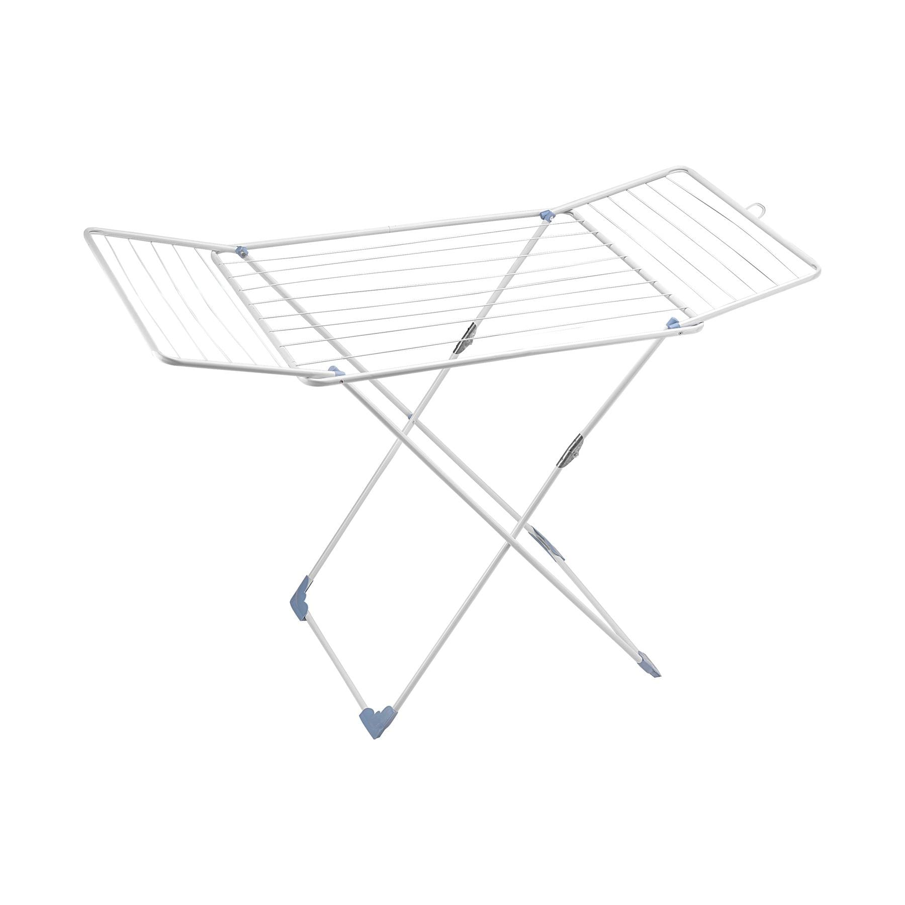 Varal de Chão com Abas Grande Utimil Dobradiça Inteligente Branco