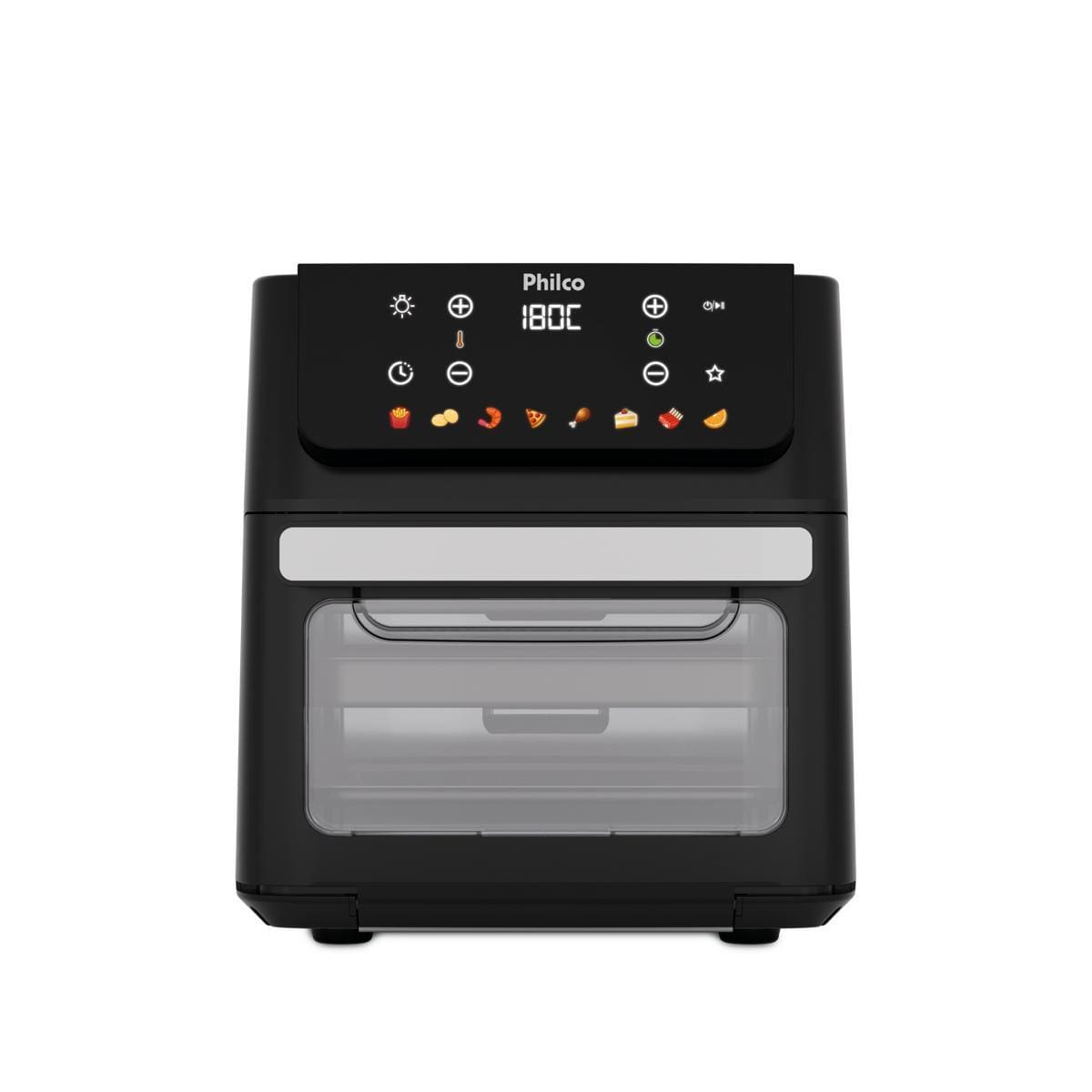 Fritadeira Elétrica Air Fryer Philco Oven PAF11B Visor Removível Preta