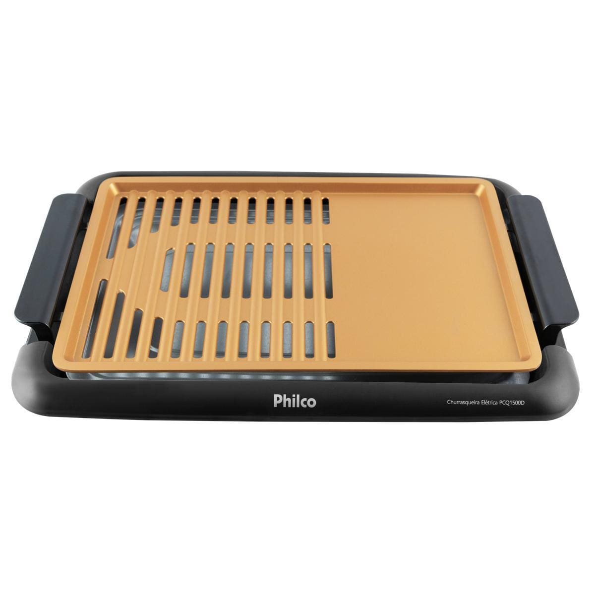 Churrasqueira Elétrica Philco Gold PCQ1500D Antiaderente 1500W Base Removível