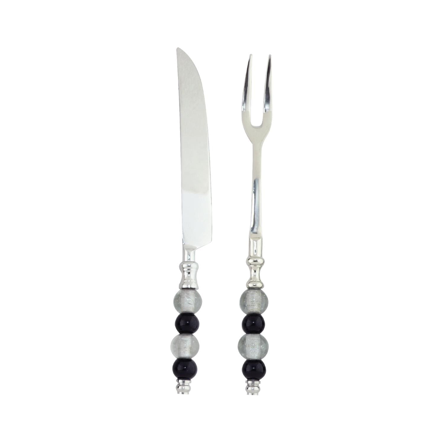 Conjunto para Bolo Joie de Vivre Fracalanza em Aço Inox com Faca e Espátula