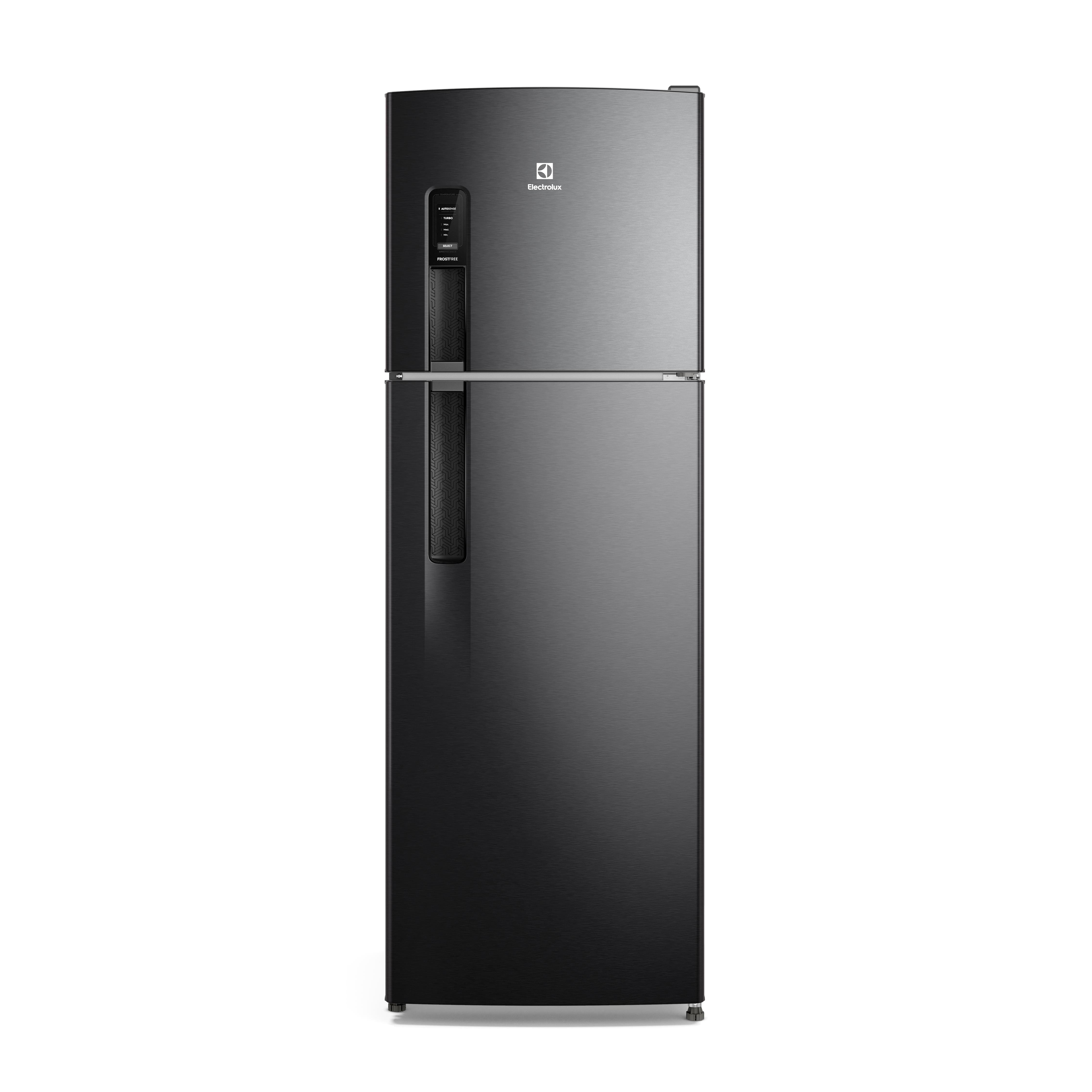 Geladeira Electrolux IF41B Frost Free Duplex 380L AutoSense Inverter Black Inox Look Econômica Silenciosa