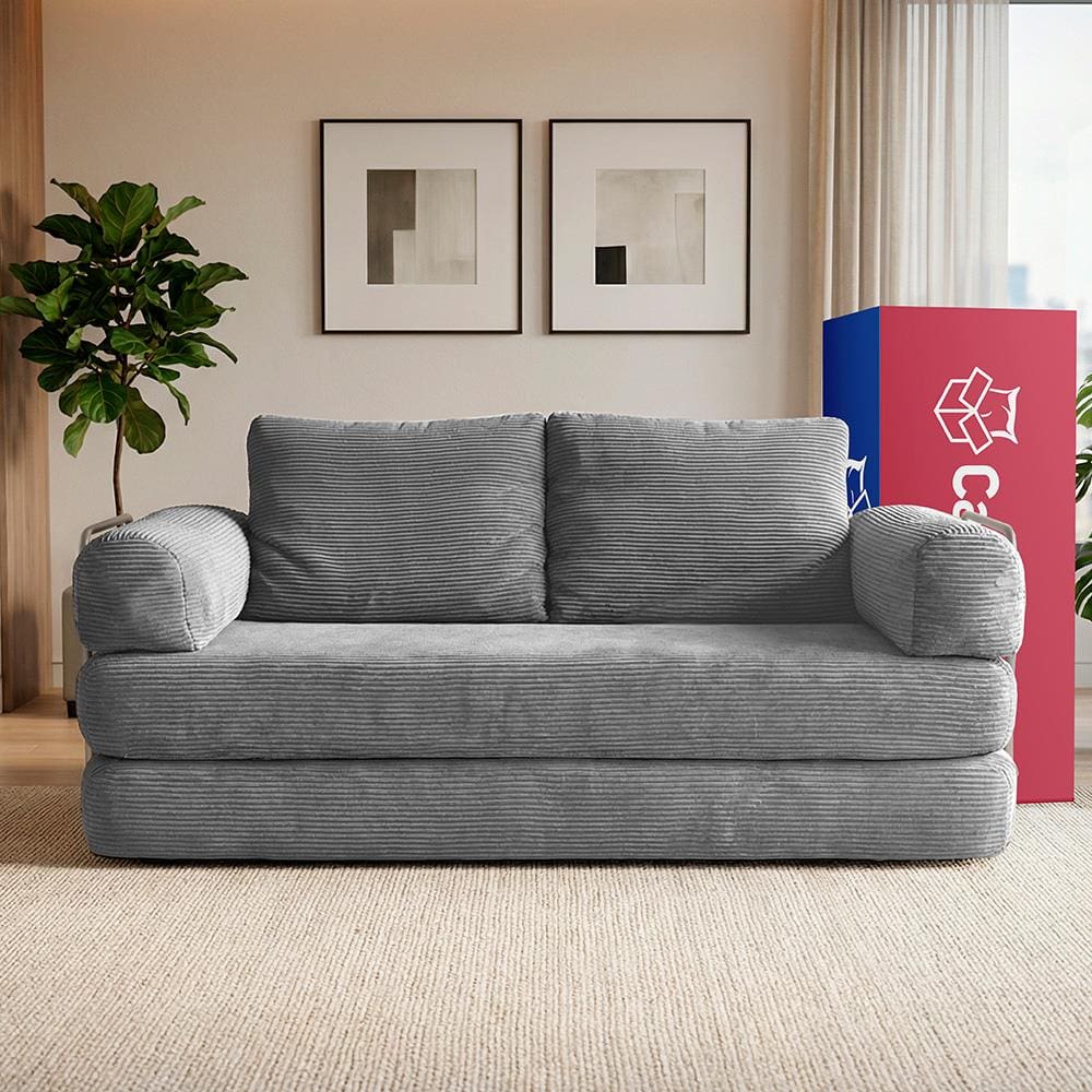 Sofá Cama inBox SmartBox AirPress XpandTech D33 1,88m - Cinza Claro