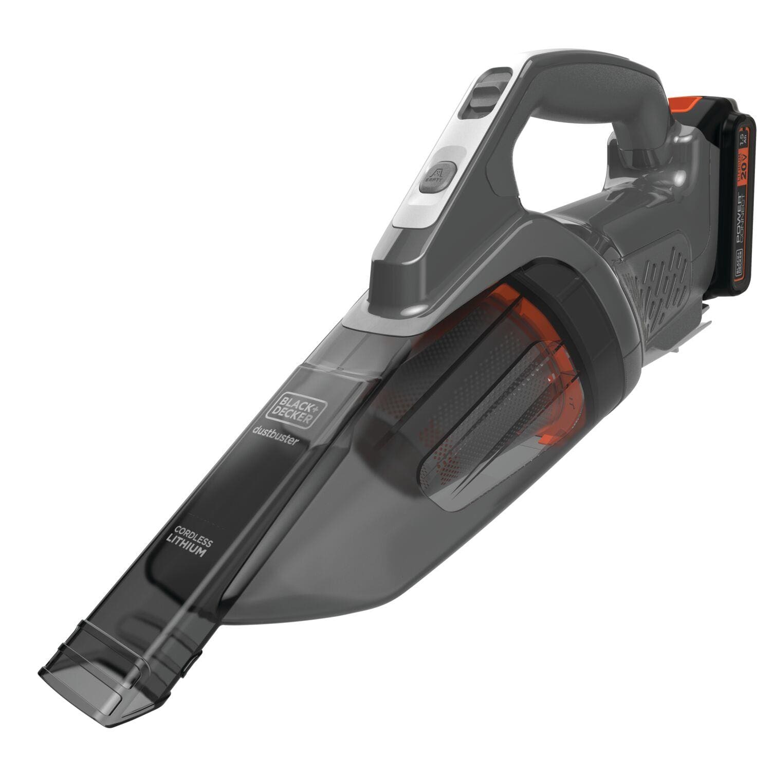 Aspirador de Pó Portátil Black+Decker BCHV001D1E-BR PowerConnect 20V Preto e Cinza Bivolt