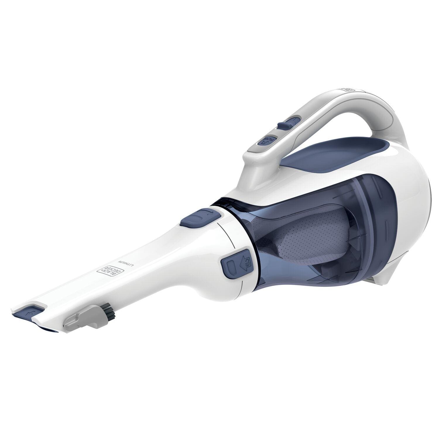 Aspirador de Pó Portátil Black+Decker APB12000-BR Bateria Lithium 12V Branco e Azul Bivolt