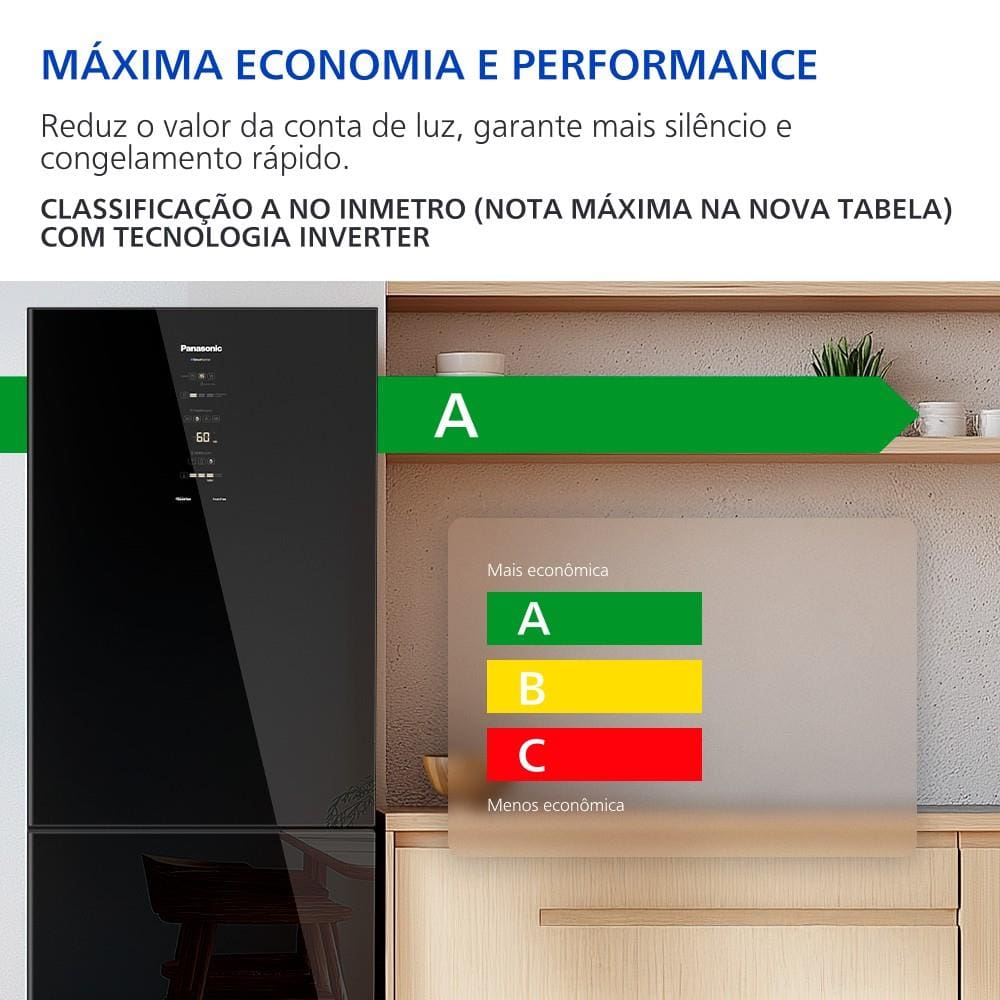 Geladeira Panasonic BB65B Frost Free 467L | Casas Bahia