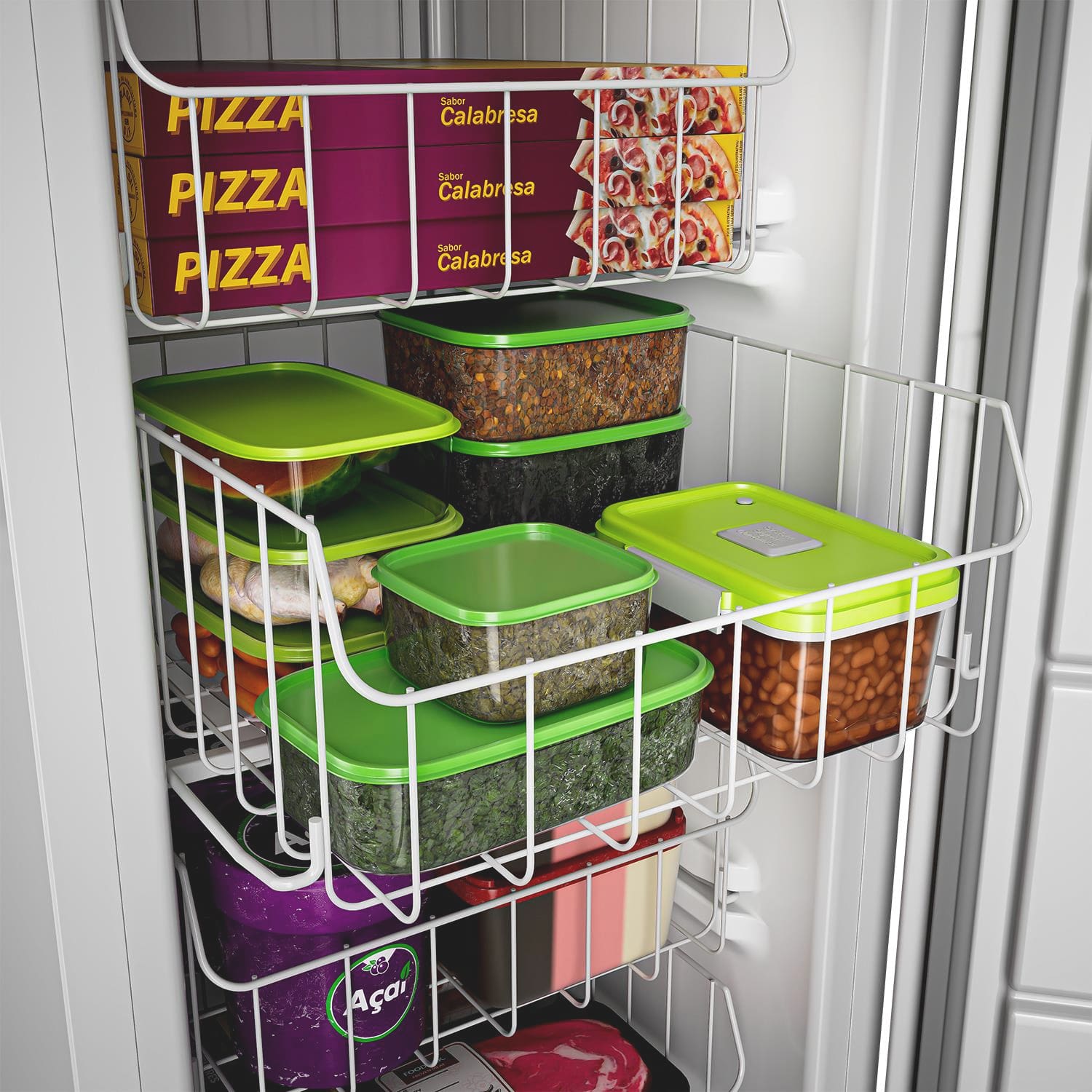 Freezer Vertical Consul CVU20MB 189L Branco | Casas Bahia