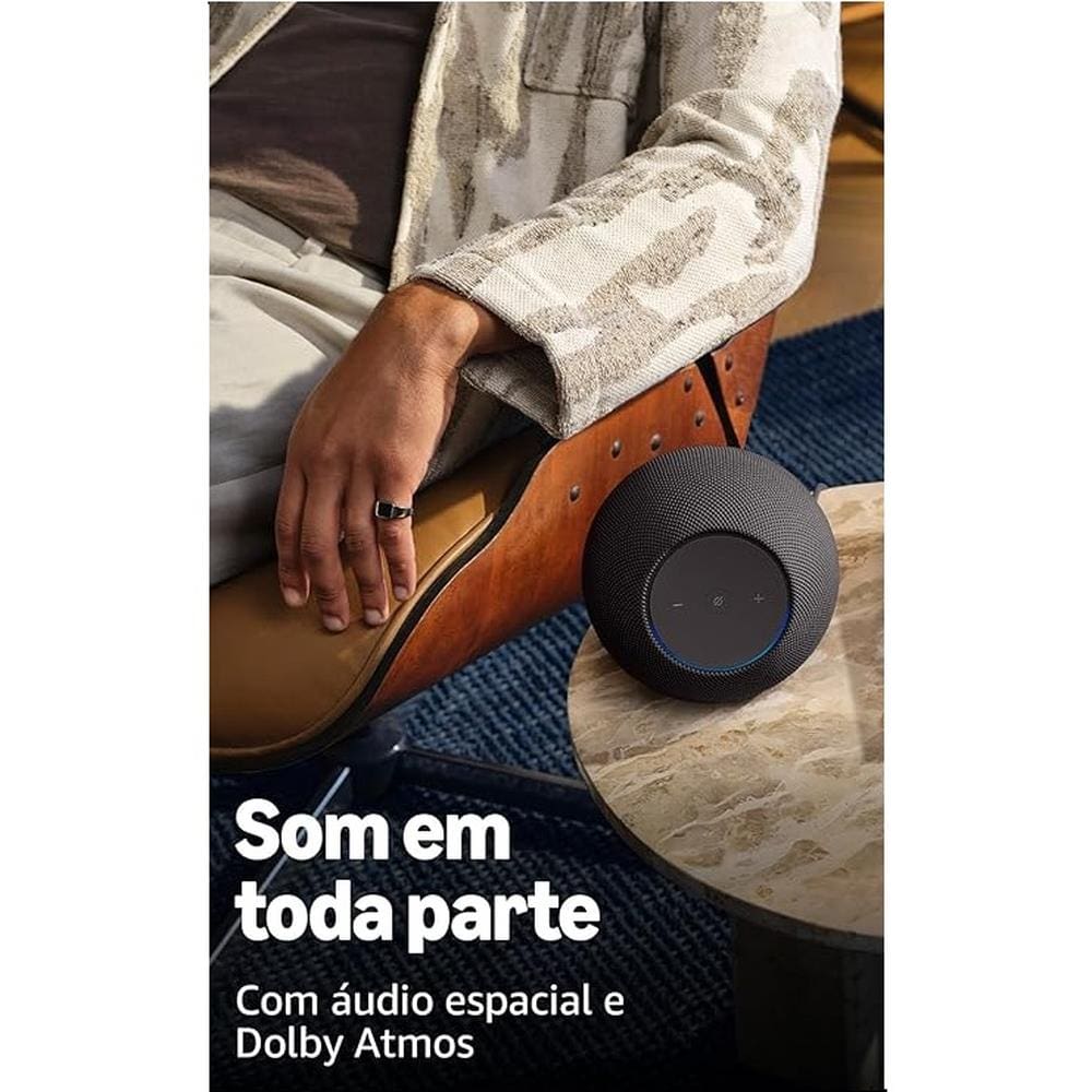 Echo Studio 2ª Geração Amazon Alexa | Casas Bahia